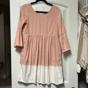 Holding horses dress